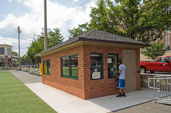 Cary Street Field Check-in Center